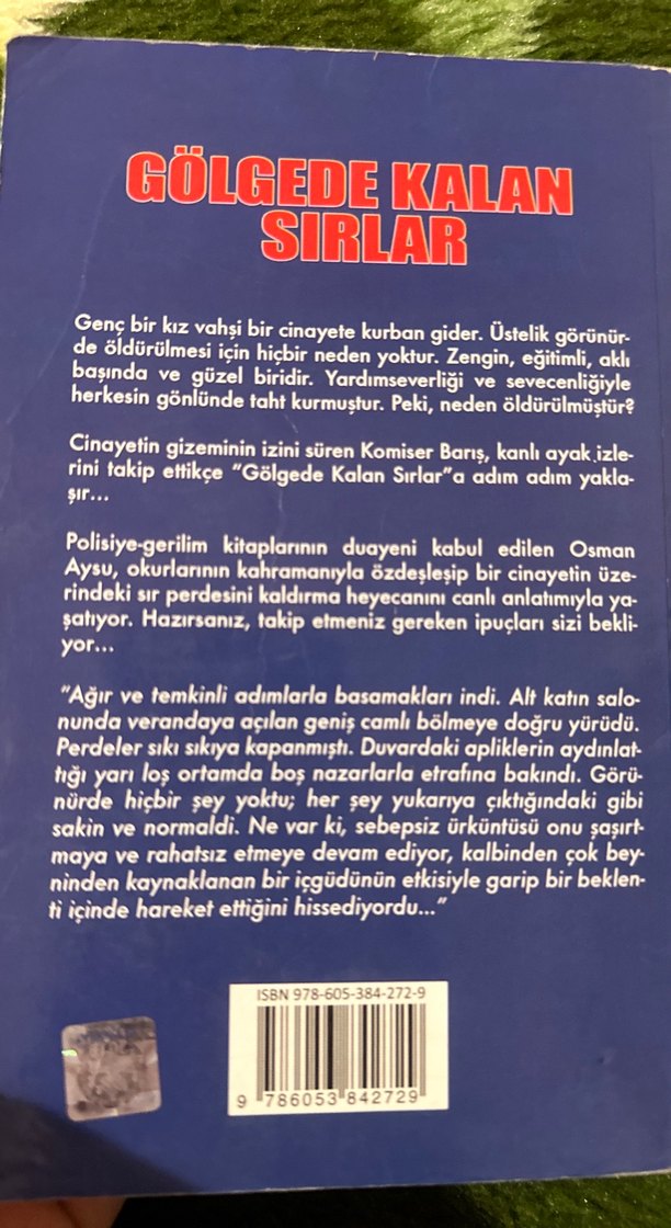 Gölgede Kalan Sırlar Romanı - Görsel 2