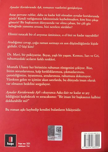 Aynalar Koridorunda Aşk - Mustafa Ulusoy - Görsel 2