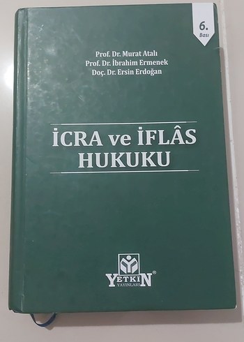 İcra ve İflas Hukuku - Yetkin Yayınları