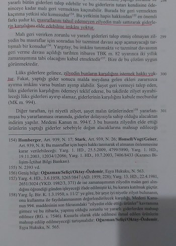 Beden Eşya Hukuku Kısaltılmış Ders Kitabı 2021