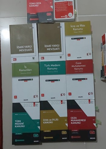 Beden Renk Seçkin Yayınları Hukuk Kitapları Seti