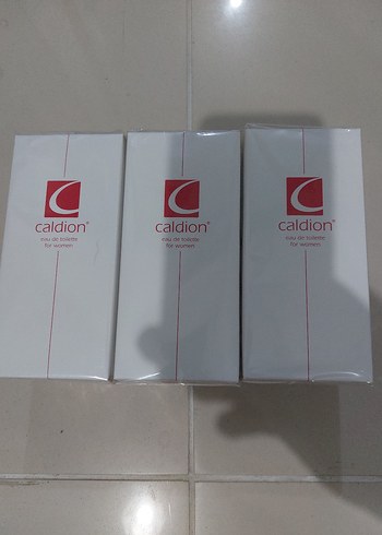 Caldion parfüm 3 adet 50 ml