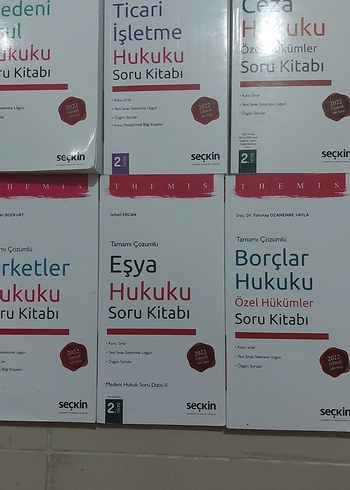  Beden Seçkin Hukuk Soru Kitapları Seti