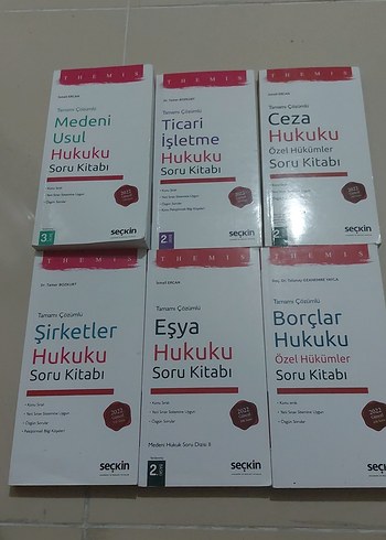 Seçkin Hukuk Soru Kitapları Seti
