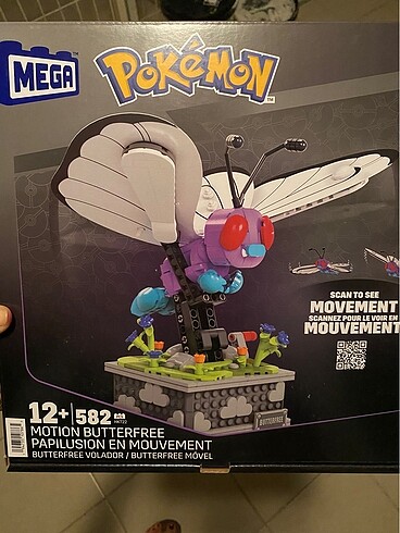 Mega pokemon kinetik kelebek