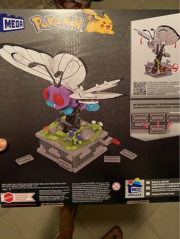Mega Mega pokemon kinetik kelebek