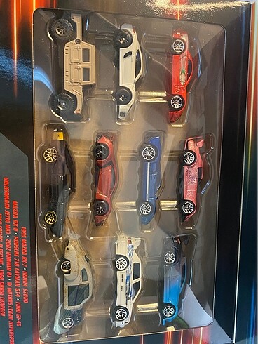  Hotweels fast furious 10 lu set