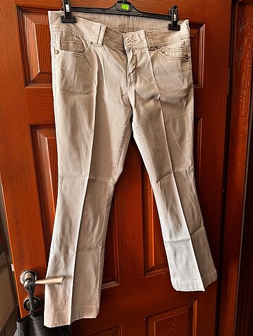 LC Waikiki Keten flare pantolon