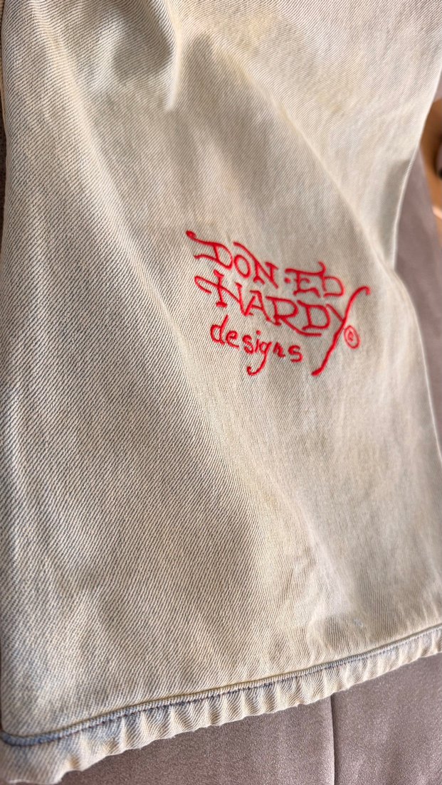 Ed Hardy jean. Orijinal — görsel 6/18