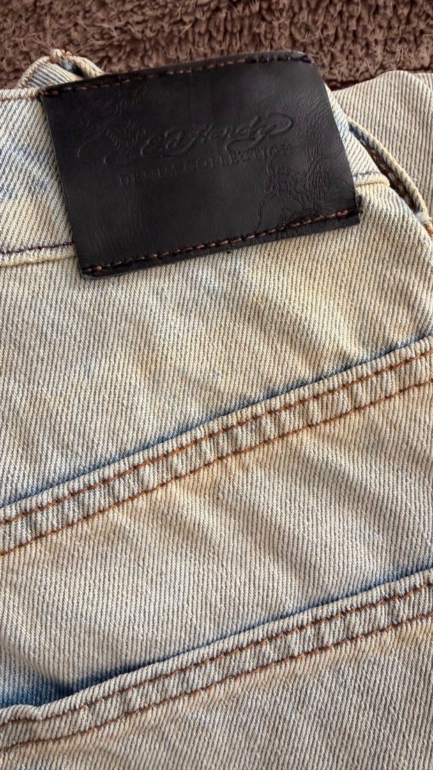 Ed Hardy jean. Orijinal — görsel 4/18