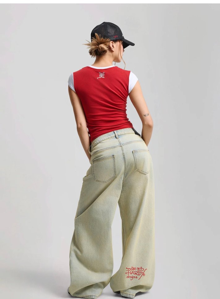 Ed Hardy jean. Orijinal — görsel 13/18