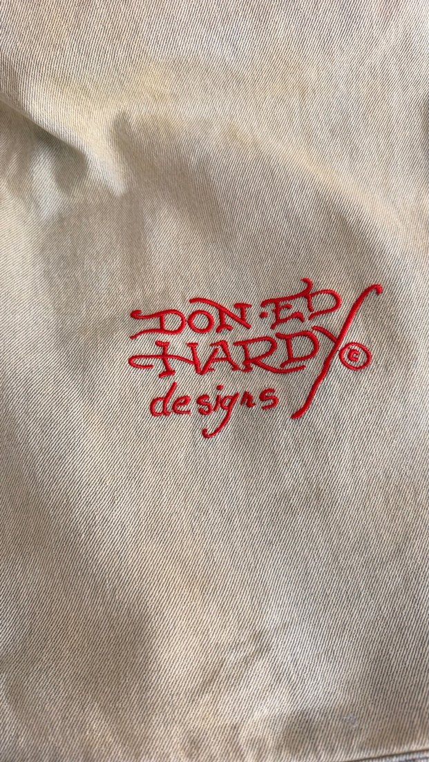 Ed Hardy jean. Orijinal — görsel 7/18