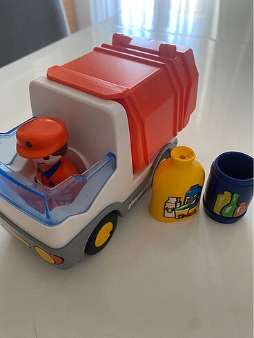 Beden Renk Playmobil çöp kamyonu