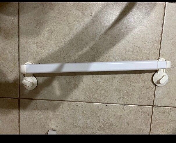 Beden beyaz Renk İkea Uzayan banyo askısı