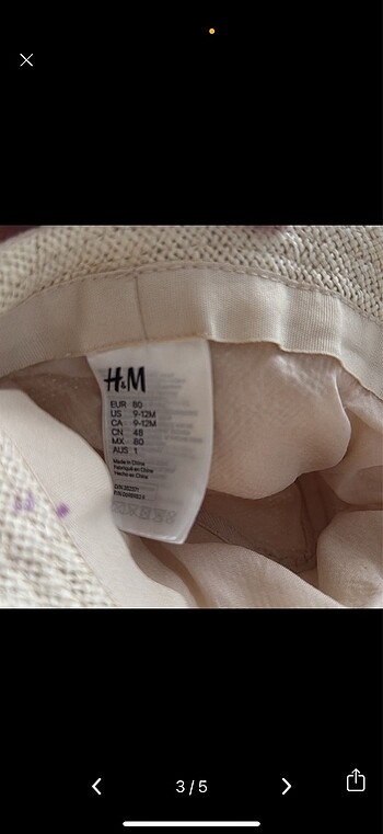 H&M Hasie sapka