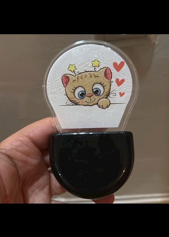 Renkli Kedi Tasarımlı Gece Lambası - Görsel 3