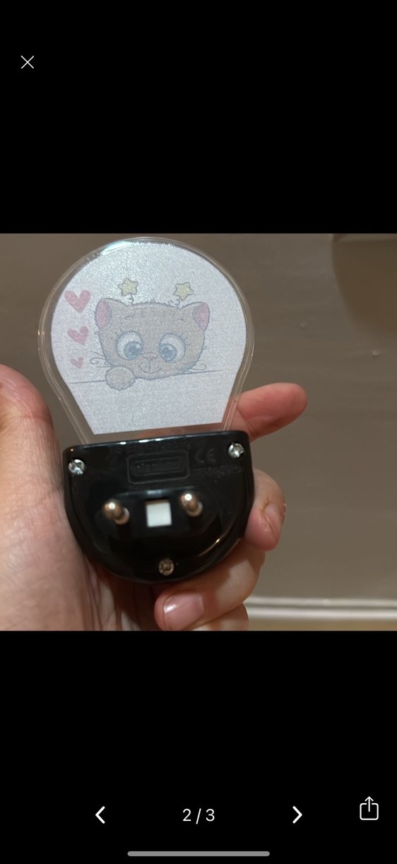 Renkli Kedi Tasarımlı Gece Lambası - Görsel 2