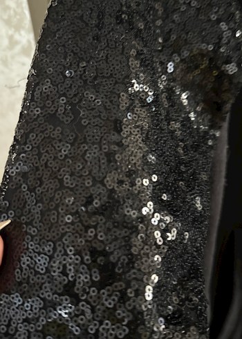 Siyah Fermuarlı Kadın Ceket LTB - Görsel 3