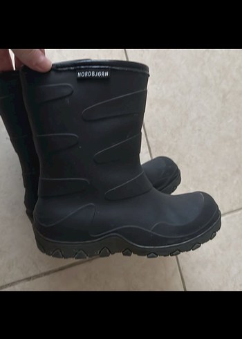 Siyah Erkek Çocuk Kauçuk Botlar - Görsel 5