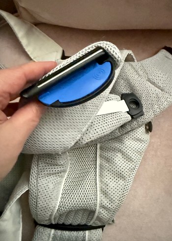 Gri BabyBjörn Bebek Taşıyıcı - Görsel 7