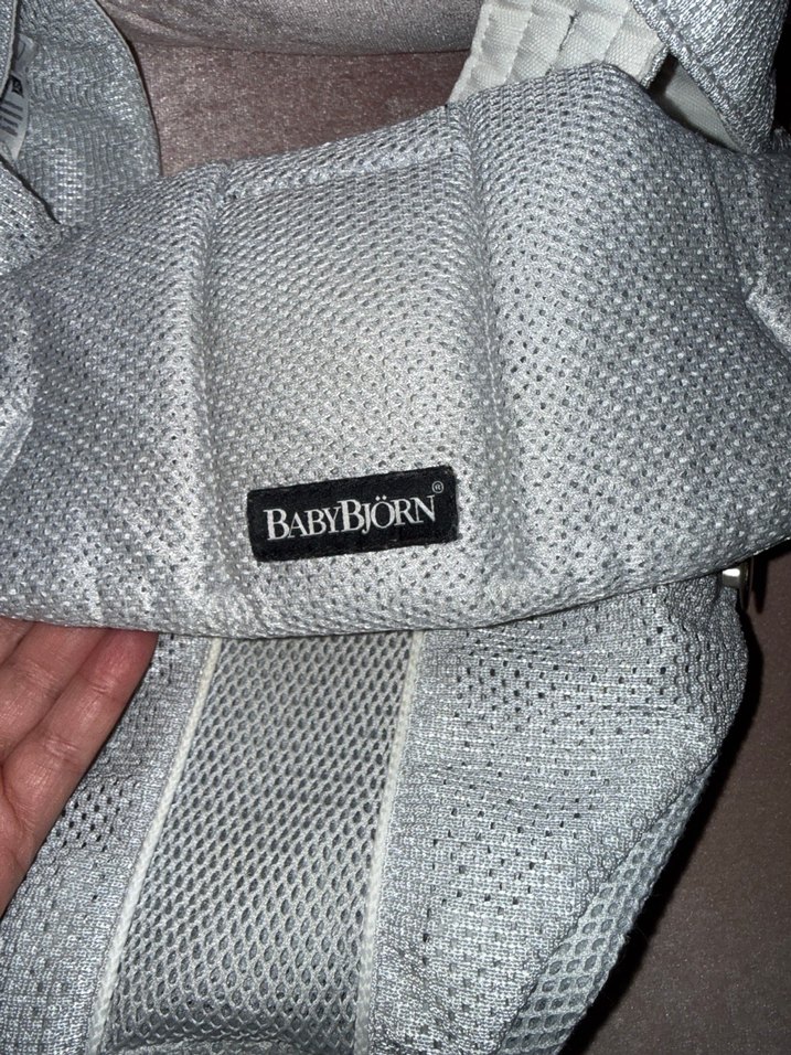 Gri BabyBjörn Bebek Taşıyıcı - Görsel 2