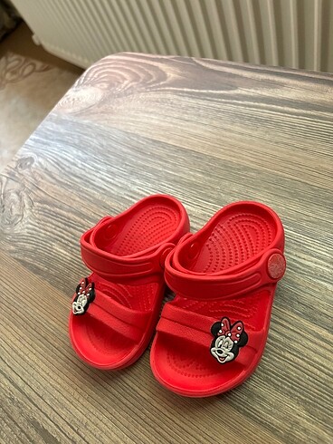 LCW Mickey bebek terlik sandalet