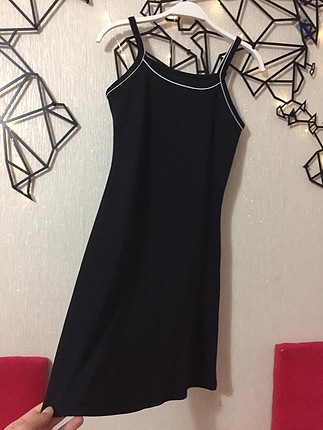 Addax siyah elbise 
