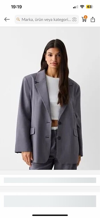 Bershka blazer ceket