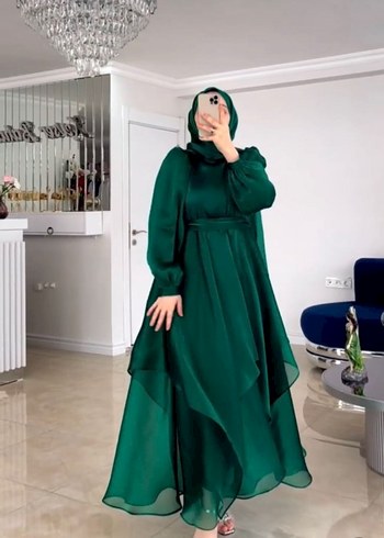 tesettür Abiye Elbise - Görsel 2