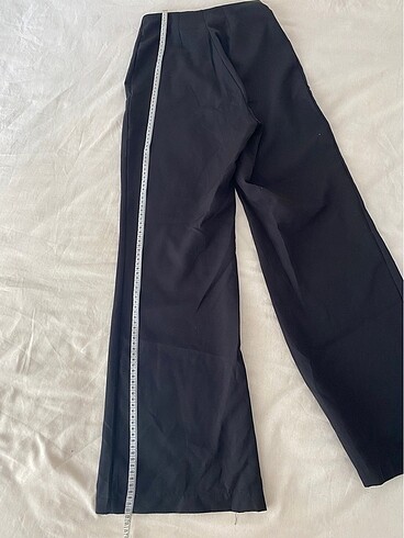 Siyah kumaş pantolon - Görsel 3