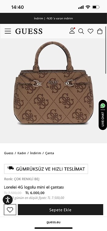 Guess çanta