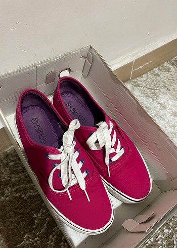 Dockers Pembe Kadın Spor Ayakkabı 37 - Görsel 5