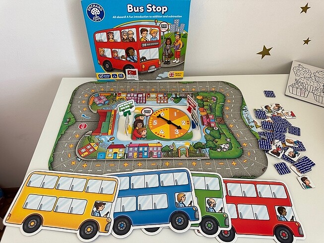 Bus stop eğitici oyuncak Orchard Bus Stop