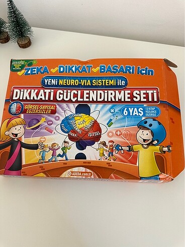Adeda Yayıncılık Dikkati Güçlendirme Seti (6 Yaş) - Osman Abalı