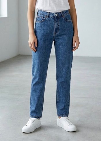 Pull and Bear Sifir Pull Bear Mom Jean