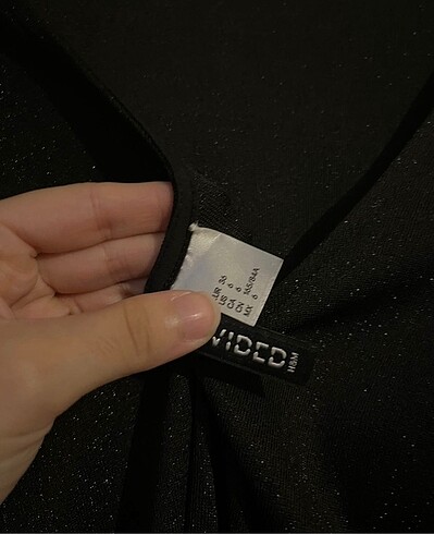 36 Beden siyah Renk H&M Elbise