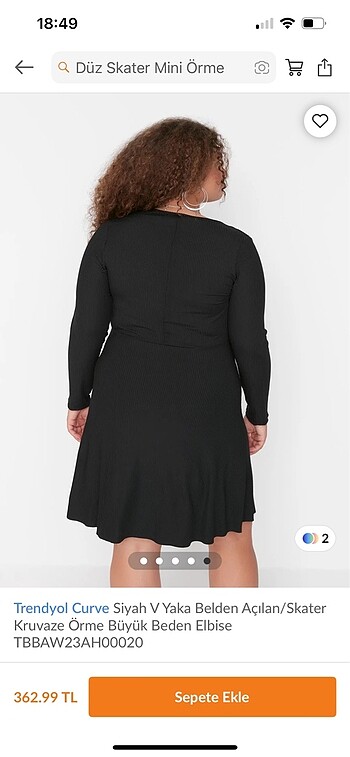 Trendyol & Milla Trendyol Curve Elbise
