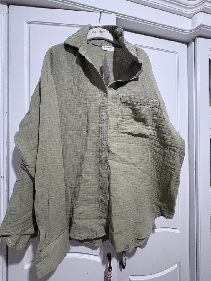 Muslin gomlek - Görsel 2