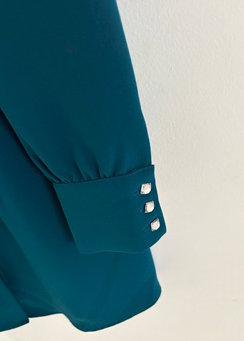 Şık krep tunik - Görsel 3