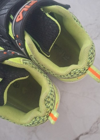 26 Beden yeşil Renk Renkli Erkek Çocuk Spor Ayakkabı