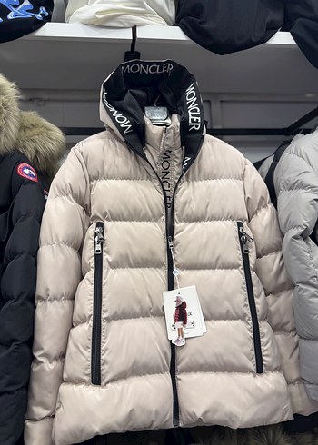 Moncler Bej Sisme Mont