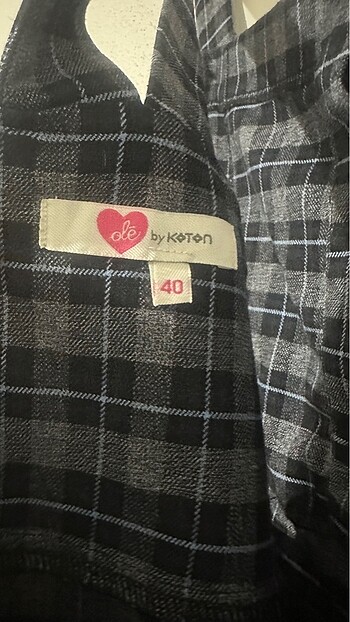 Ekose salopet - Görsel 3