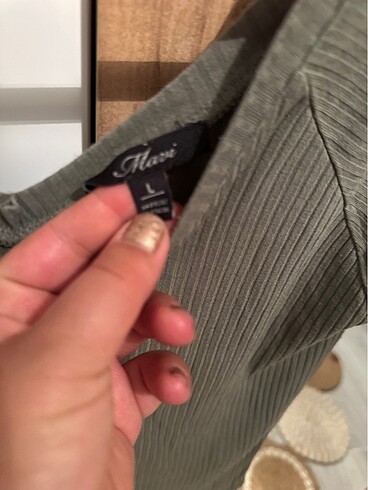 Mavi Jeans Haki yeşil tişört