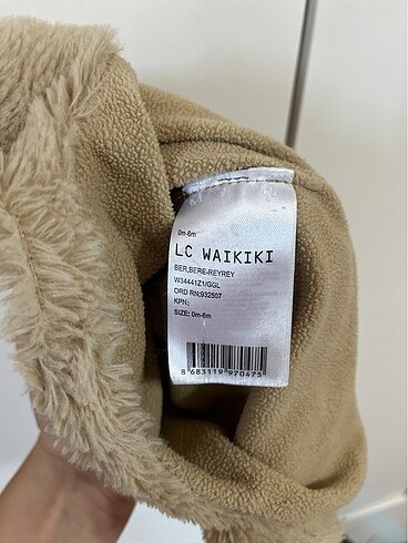 LC Waikiki Bebek şapka