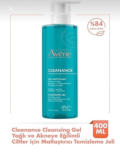 Avene karma yağlı ciltler