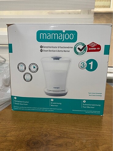 Mamajoo 3ın1 sterilizatör biberon ısıtıcı