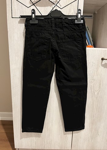 Diğer Erkek Siyah Denim Kemerli Pantolon