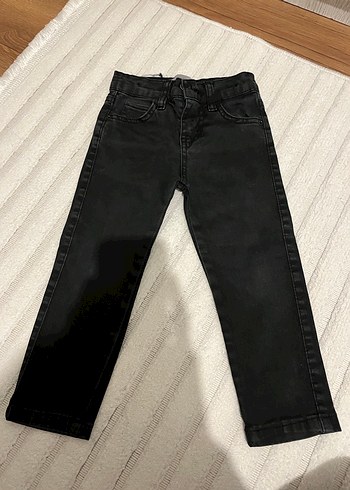 Erkek Çocuk Siyah Denim Pantolon