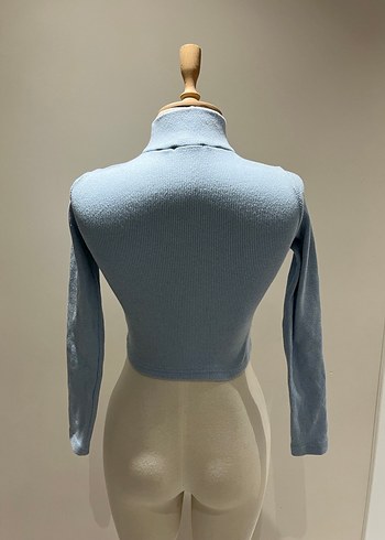 Yüksek Yakalı  Kadın Kazak - Görsel 3