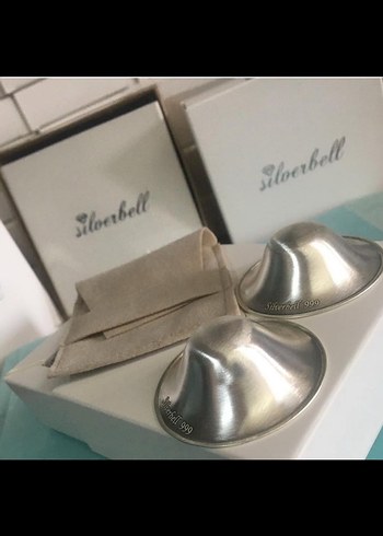 Silverbell Gri Emzirme Göğüs Pedi - Görsel 2